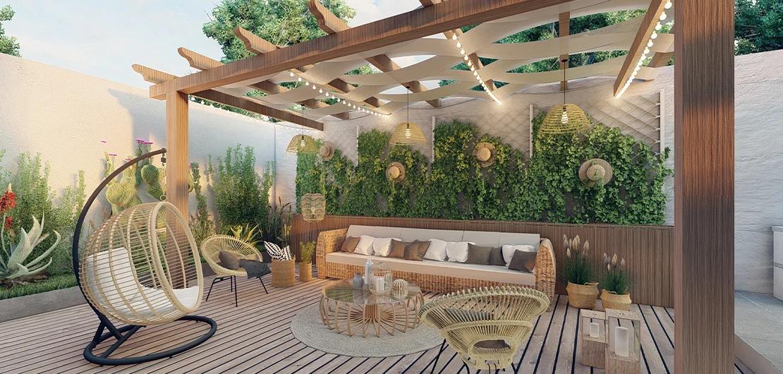 Una pergola para aprovechar